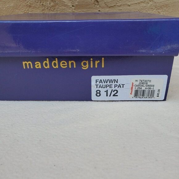 Madden Girl taupe patent heels - Picture 8 of 10